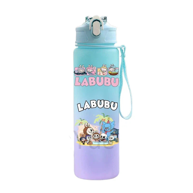 Design vizes palack Labubu - 750 ml - több változatban