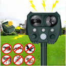 SonicFresto™ Multifunkcionális ultra-repellens állatok, madarak és rágcsálók ellen a kertben - több változatban