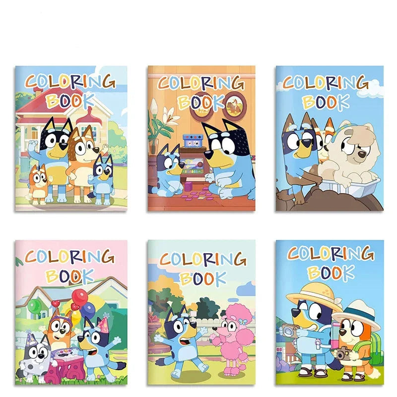 Gyermek színező oldalak - Bluey