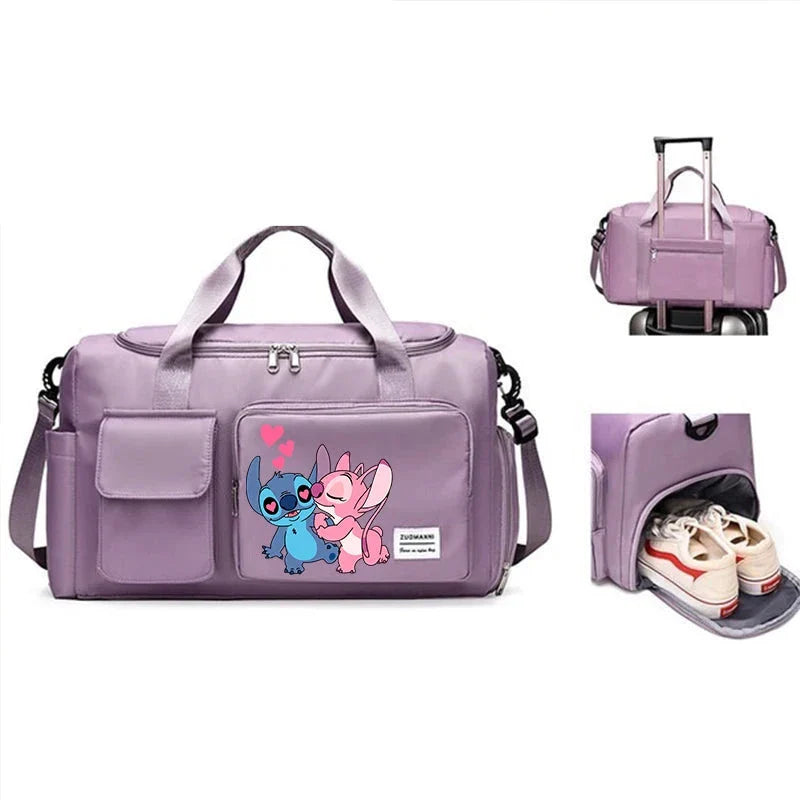 Tervezői utazótáska Stitch - több változatban