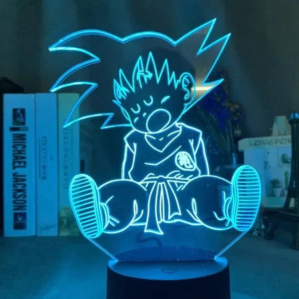 Lámpa 3D illúzióval Dragon Ball - több változatban