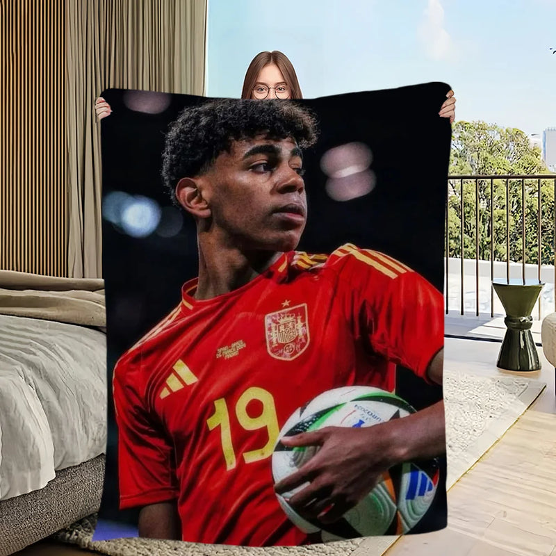 Futball takaró Lamine Yamal - több változatban