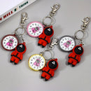 Kulcstartó órával - Squid Game