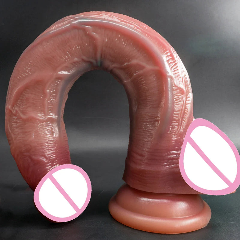 Valósághű extra hosszú vibrátor - 33 cm - több változatban
