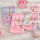 Lányok Plüss jegyzetfüzet Egyszarvú - több változatban