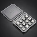 WhiskeyWave™ rozsdamentes acélból készült whiskey hűtőkocka - több változatban