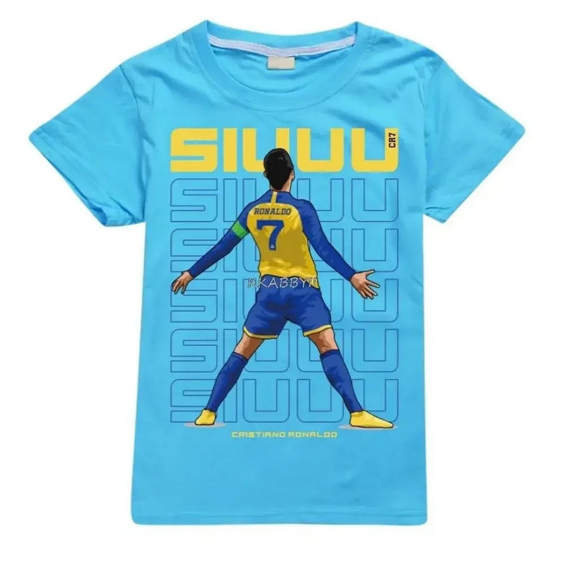 Gyerek póló Cristiano Ronaldo - SIUUUU