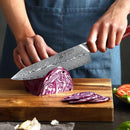 Damaszkuszi acél szakácskés