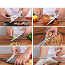 Rozsdamentes acél konyhai olló