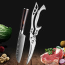 SharpMaster™ konyhai késkészlet damaszkuszi mintával és ollóval