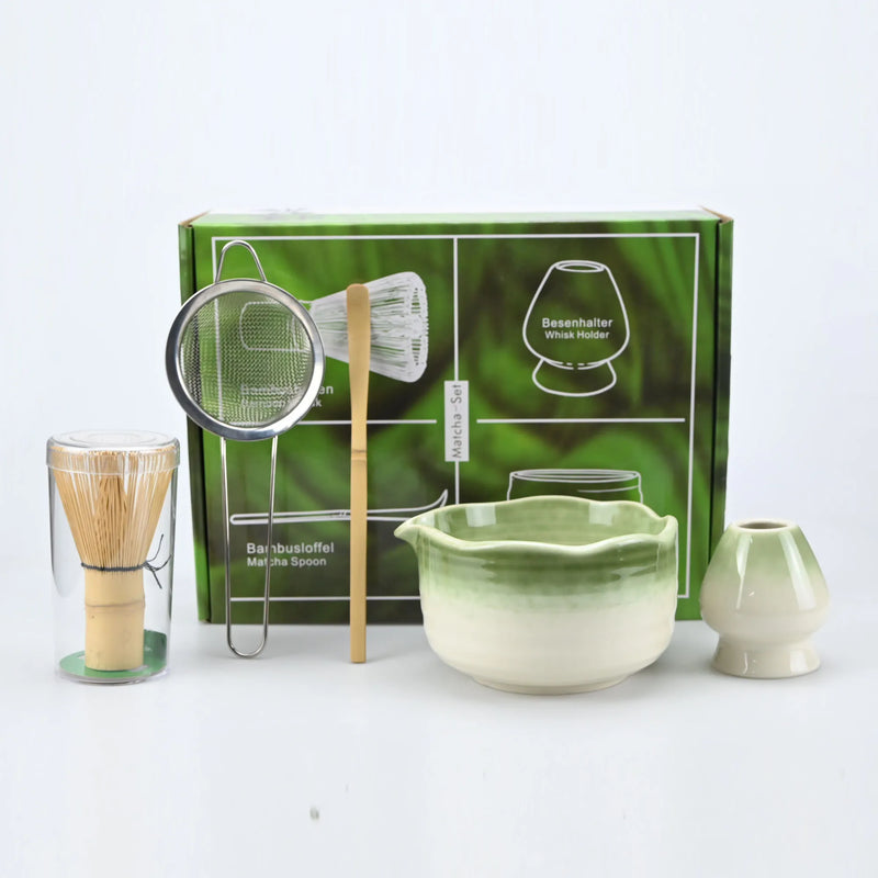 Japán Matcha előkészítő készlet - több változatban