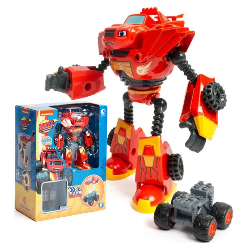 Átalakuló robotok Figura Blaze és a Monster Machines - több változatban