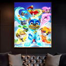 Mancs őrjárat gyermek tervezési képe - több változatban