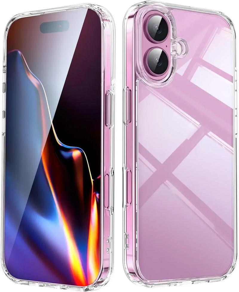 Vékony, átlátszó tok iPhone Air, 17, 17 Pro, 17 Pro Max készülékhez