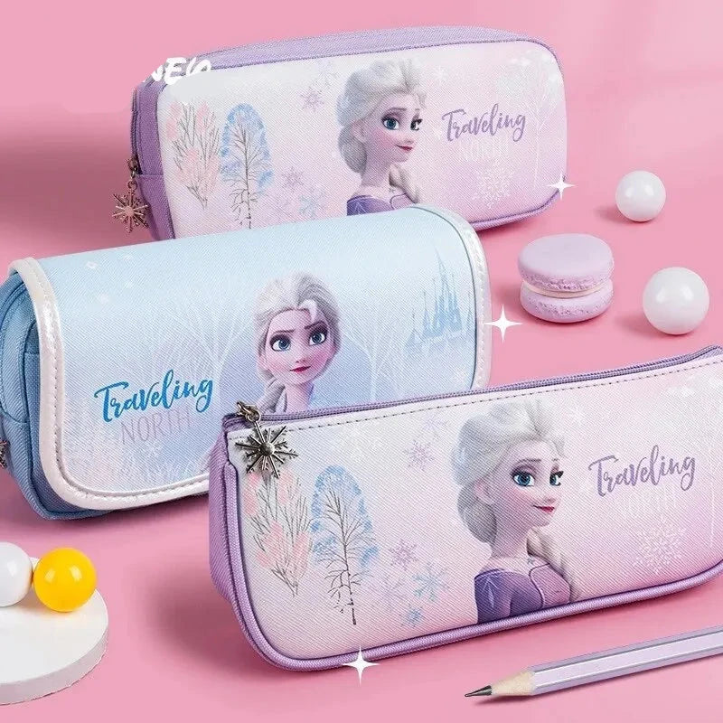 Lányok iskolai tolltartó Elsa - több színben