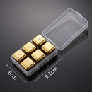 WhiskeyWave™ rozsdamentes acélból készült whiskey hűtőkocka - több változatban