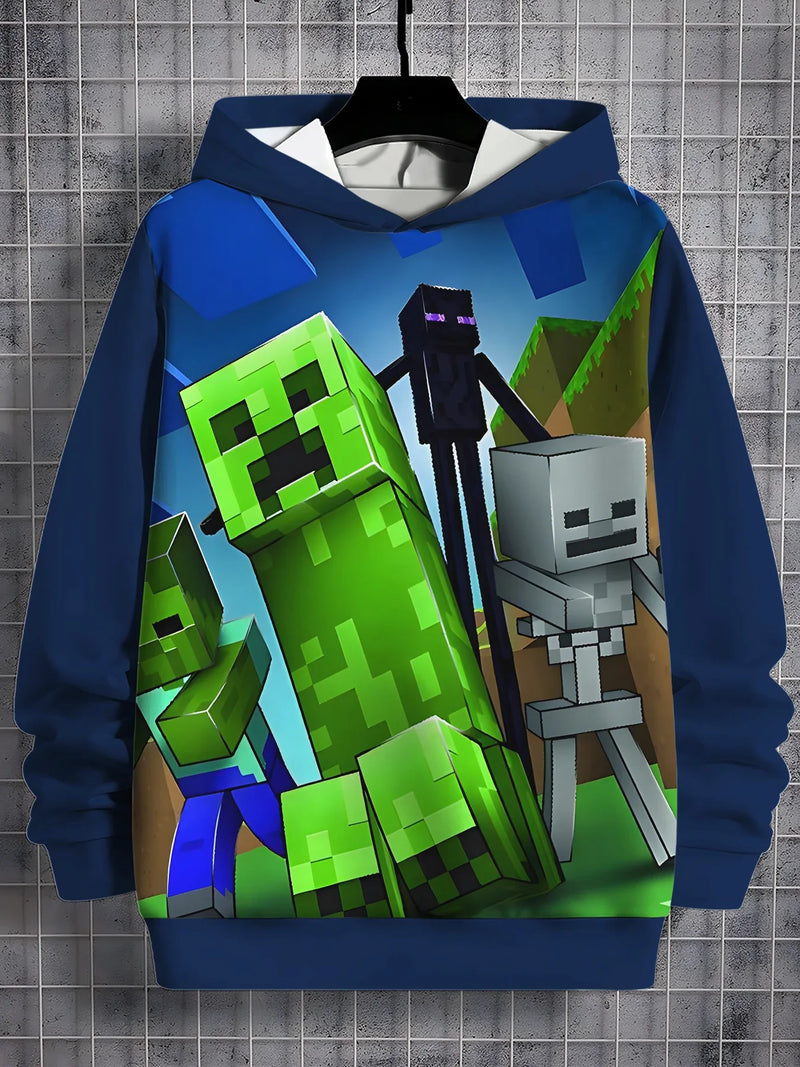 Tervező gyerek pulóver Minecraft - több változatban