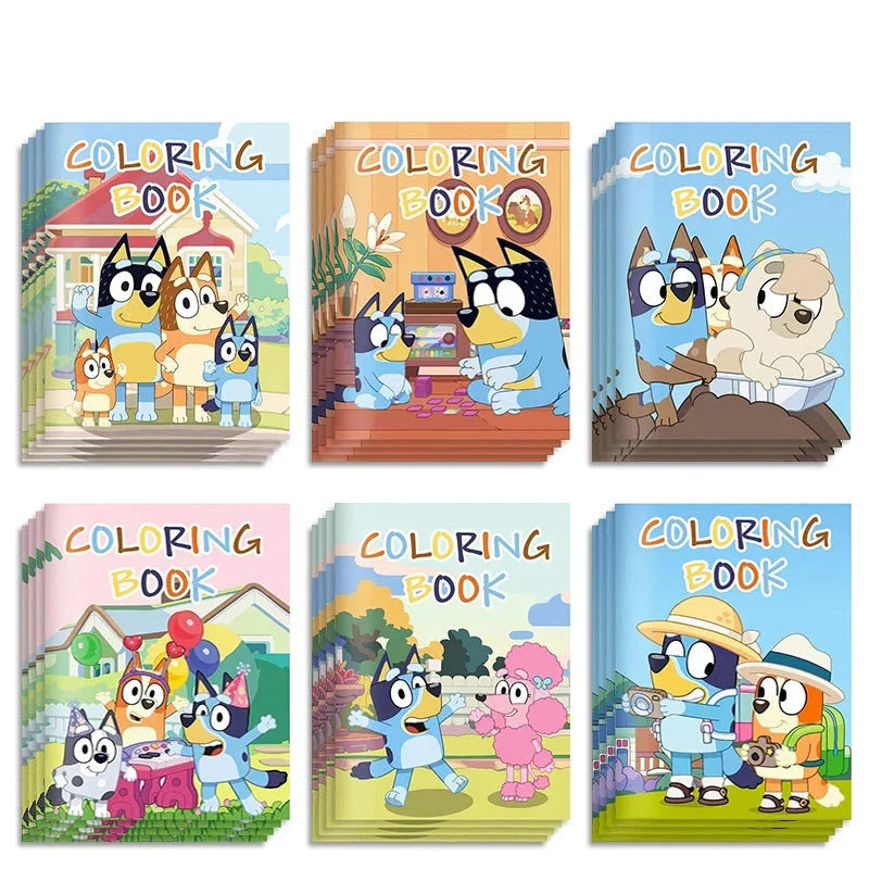 Gyermek színező oldalak - Bluey