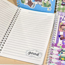 Lányok írótömbje A5 - Labubu - több változatban