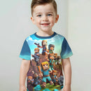 Stílusos gyerek póló Minecraft - több változatban