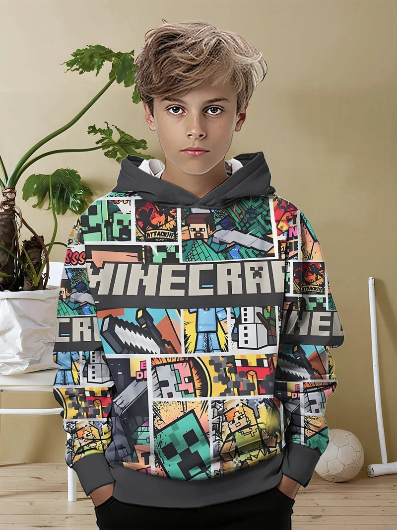 Tervező gyerek pulóver Minecraft - több változatban