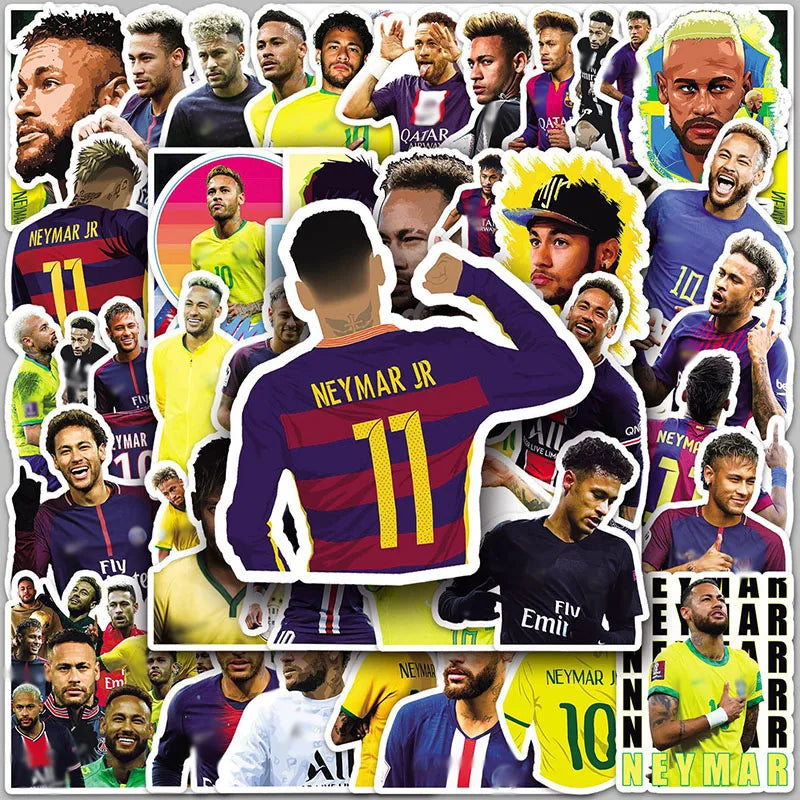 Futball matricák Neymar - 50 db