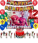 Születésnapi foci party készlet Cristiano Ronaldo lufikkal - több változatban