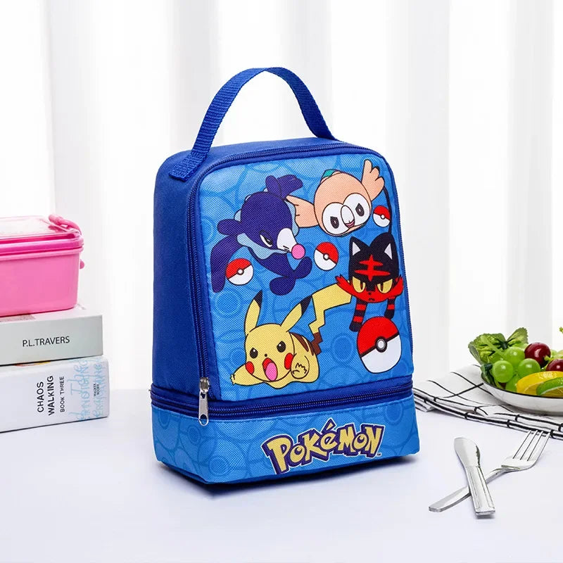 Termikus szigetelt iskolai uzsonnás táska - Pokémonok - több változatban