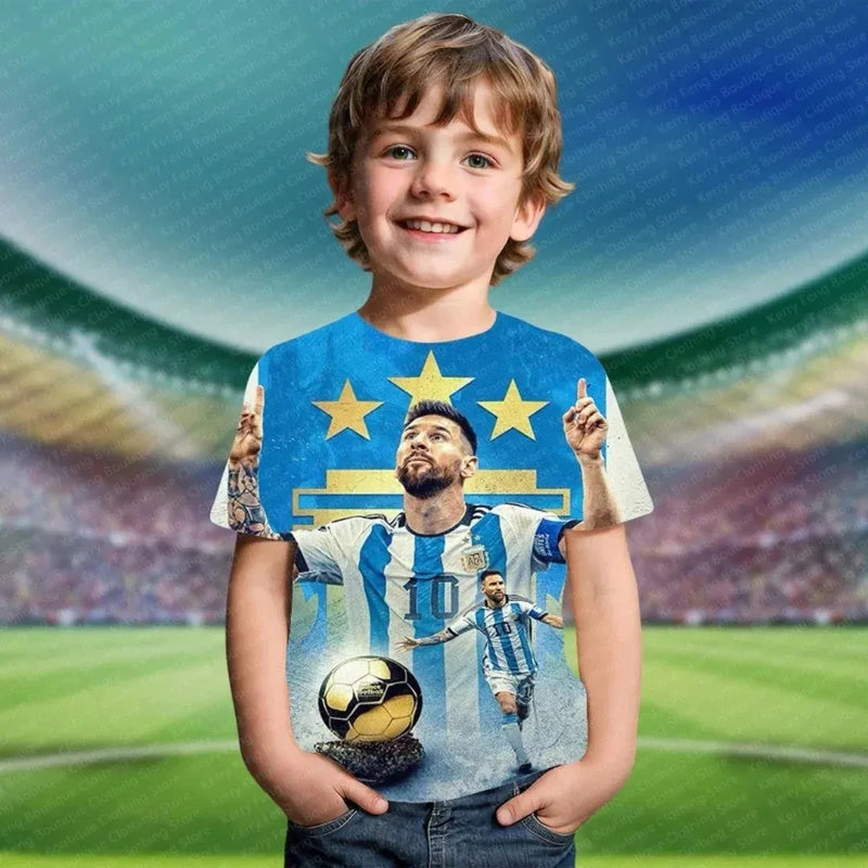 Gyerek nyári póló Lionel Messi