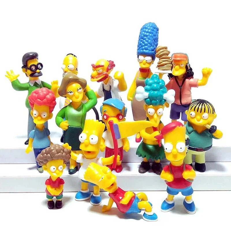 Figurák Simpson család 14 db
