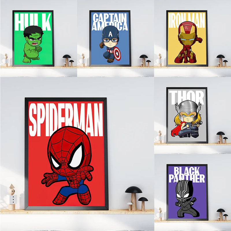 Tervezési kép Marvel Szuperhősök - több változatban