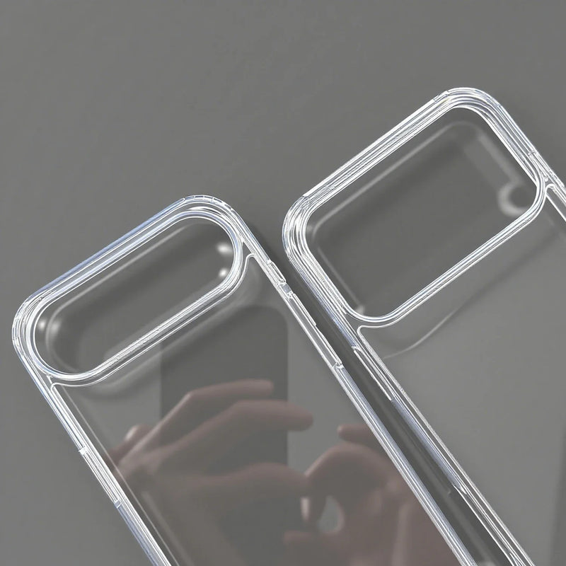 Vékony, átlátszó tok iPhone Air, 17, 17 Pro, 17 Pro Max készülékhez