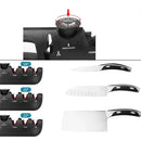 Professzionális 4-fokozatú konyhai késélező