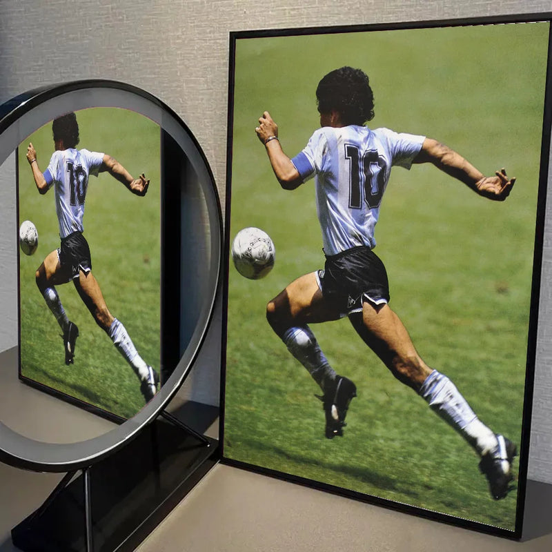 Egy labdarúgó arculata - Diego Maradona
