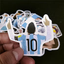 Labdarúgás matricák Lionel Messi - 52 db