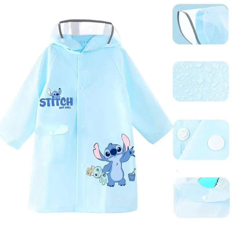 Gyermek esőkabát Stitch