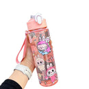 Lányiskola üveg Labubu - több változatban