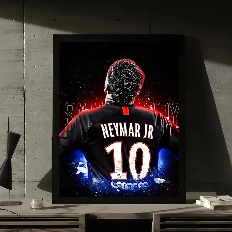 Neymar tervezési képe - több változatban