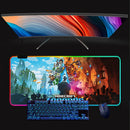 RGB világító billentyűzet és egérpad Minecraft - több változatban