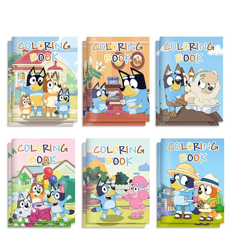 Gyermek színező oldalak - Bluey