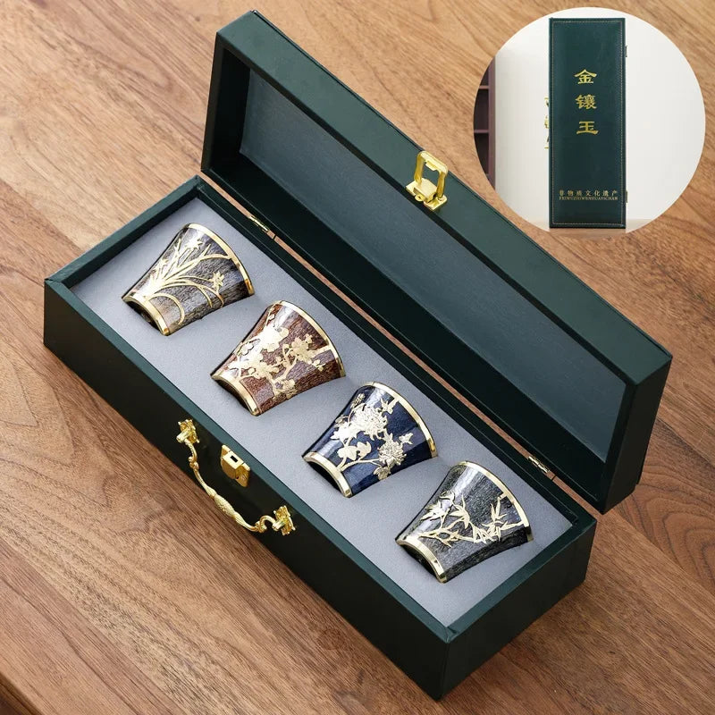 Hagyományos japán porcelán teáscsészék - több változatban