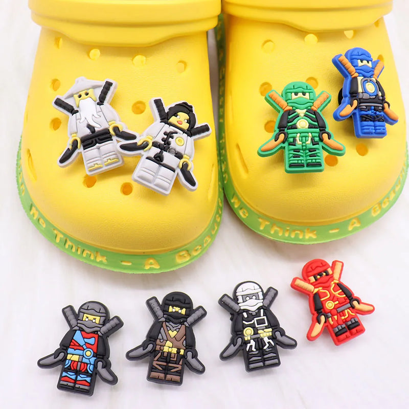 Crocs Ninja cipődíszek - 8 db
