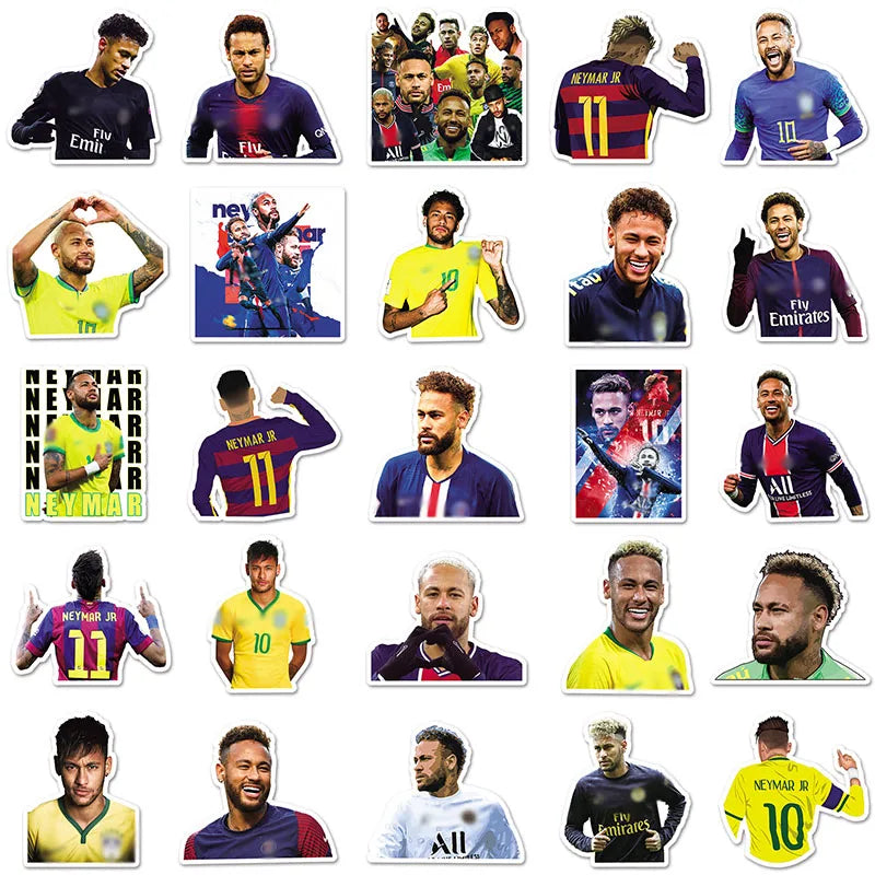 Futball matricák Neymar - 50 db
