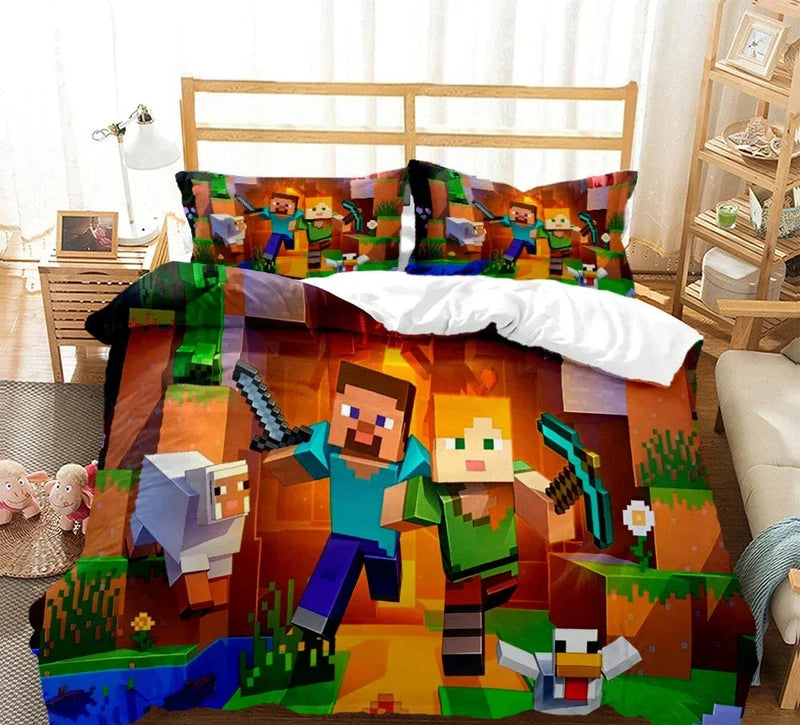 Baba ágynemű Minecraft - több változatban