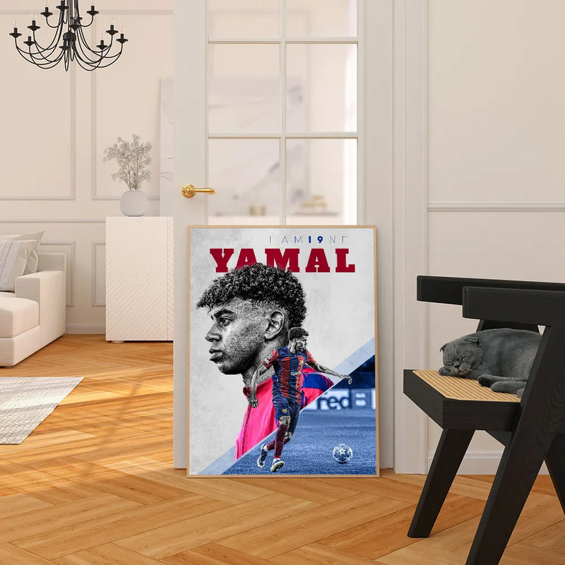 Tervezési kép Lamine Yamal - több változatban