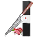 Damaszkuszi acélból készült Honesuki kés