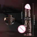 Valósághű vibrátor mozgó fitymával - több változatban