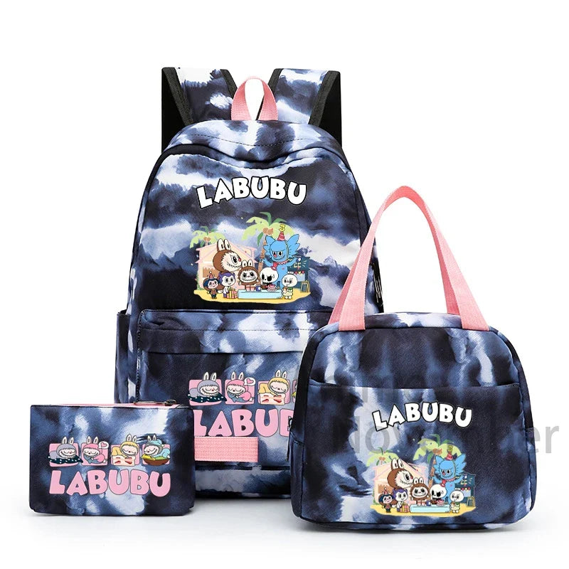 Design lányok iskolai szett Labubu - több változatban