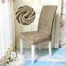 Téli meleg, elasztikus borítás a konyhai székre - több változatban