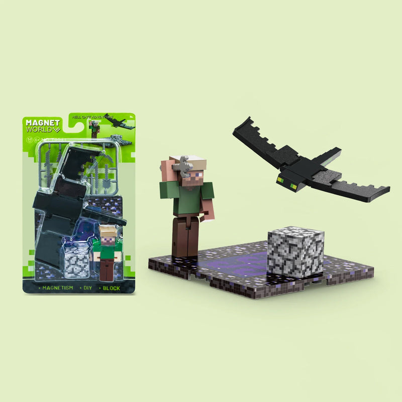 Figurák Minecraft mágneses készlethez - több változatban